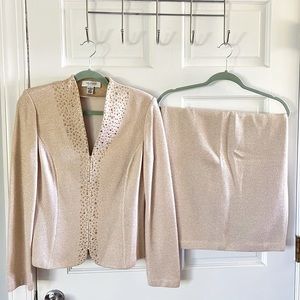 St. John evening collection Two piece suit